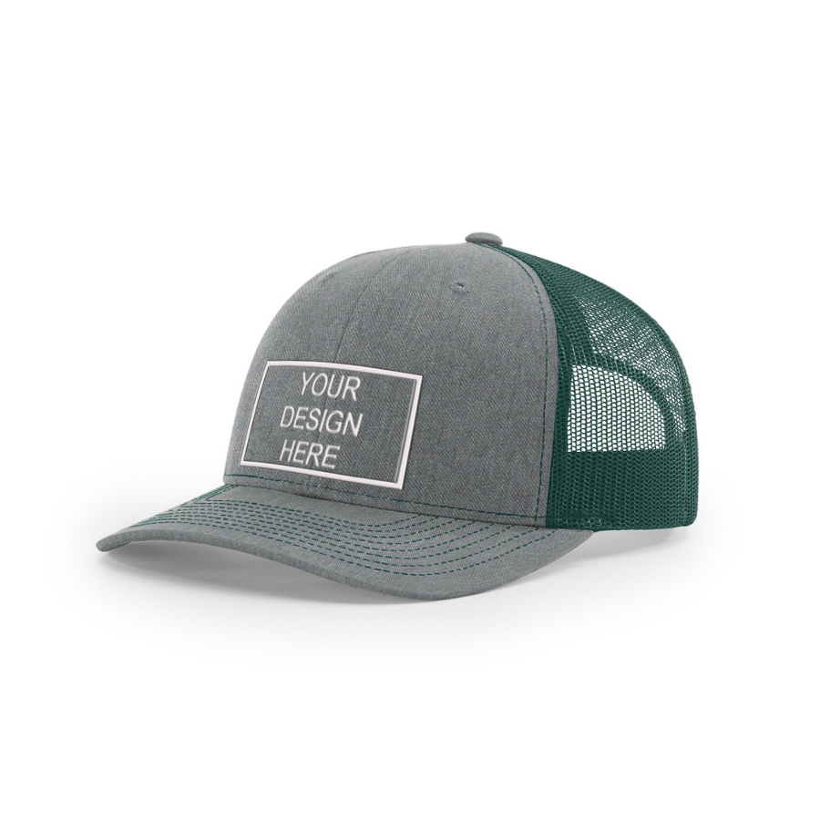 Split: Heather Grey/Dark Green