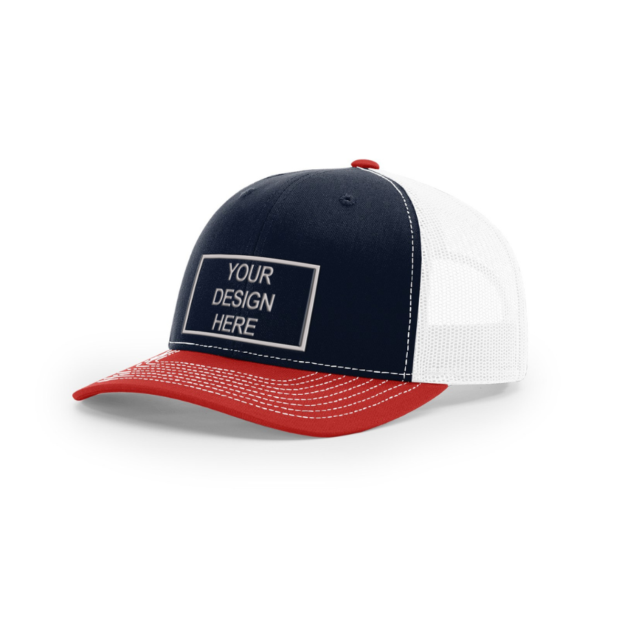 Tri-Color: Navy/White/Red